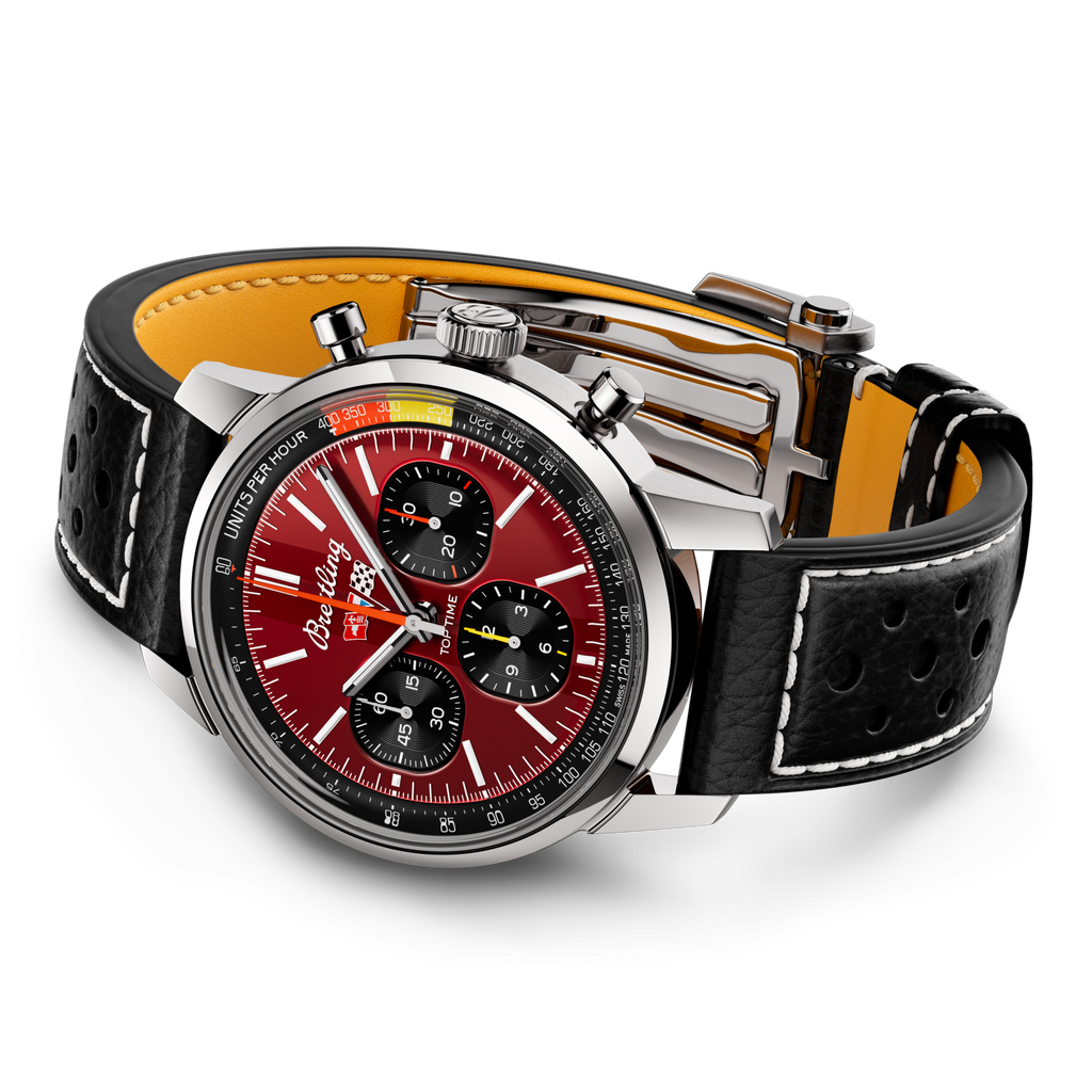 Breitling Top Time B01 Chevrolet Corvette 41mm Watch with Red Dial