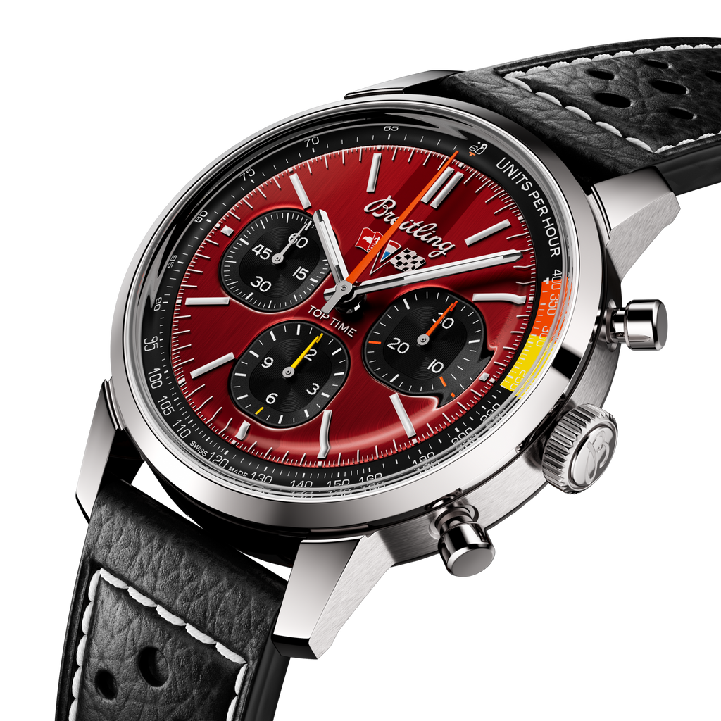 Breitling Top Time B01 Chevrolet Corvette 41mm Watch with Red Dial