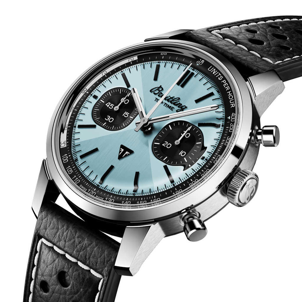 Breitling Top Time B01 Triumph Watch with Ice Blue Dial
