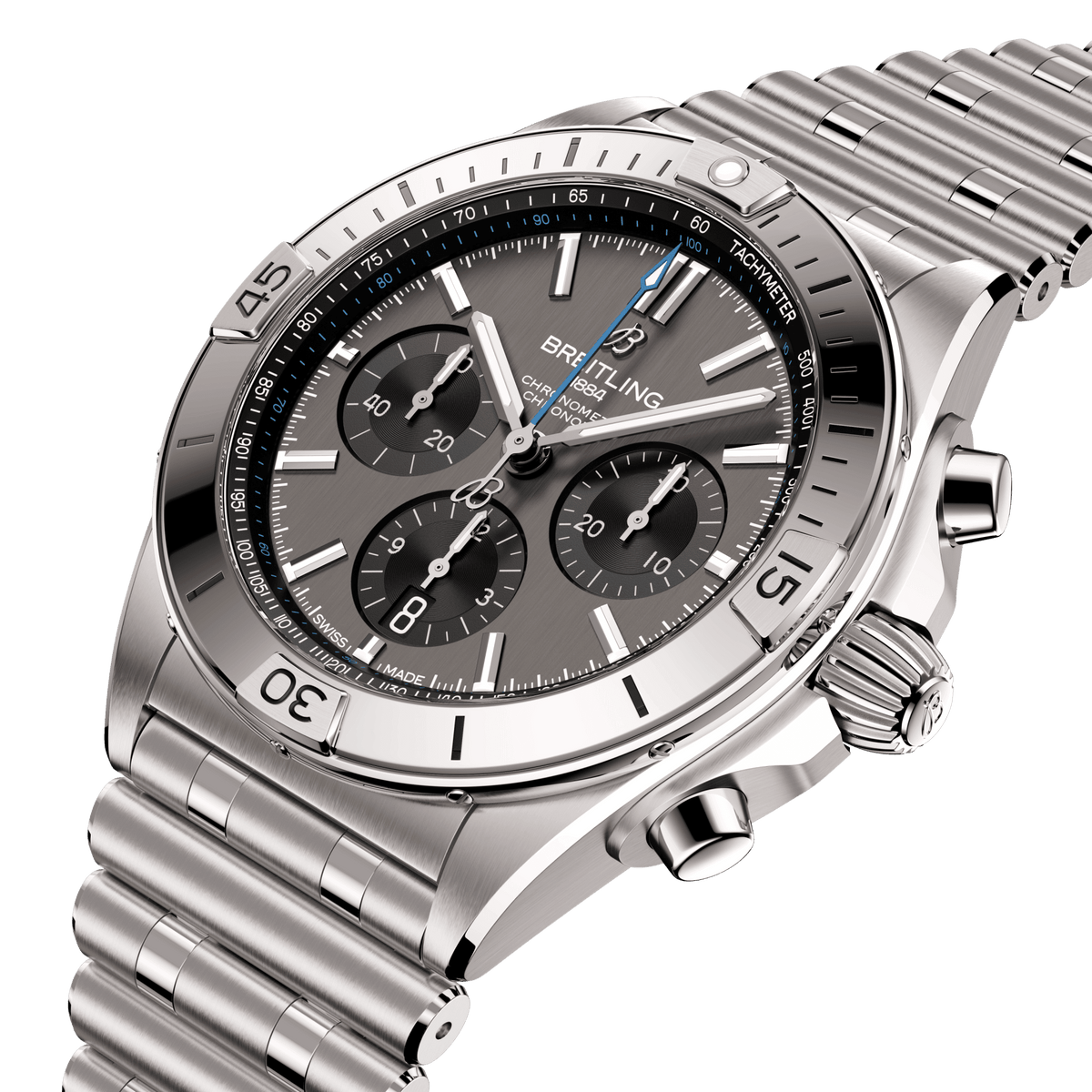 Breitling Chronomat B01 42 Watch with Titanium Rouleaux Bracelet