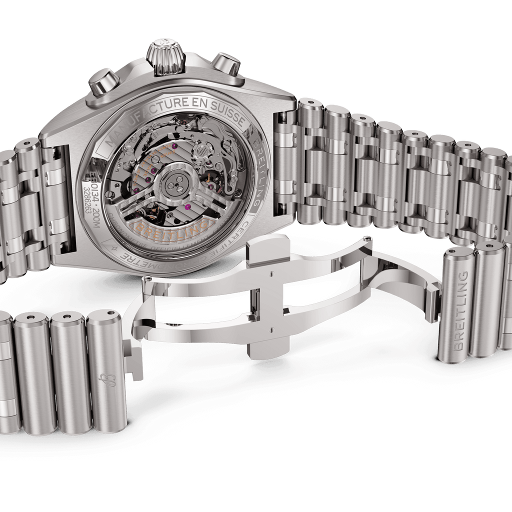 Breitling Chronomat B01 42 Watch with Titanium Rouleaux Bracelet