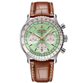 Breitling Navitimer B01 41mm Watch with Mint Green Dial