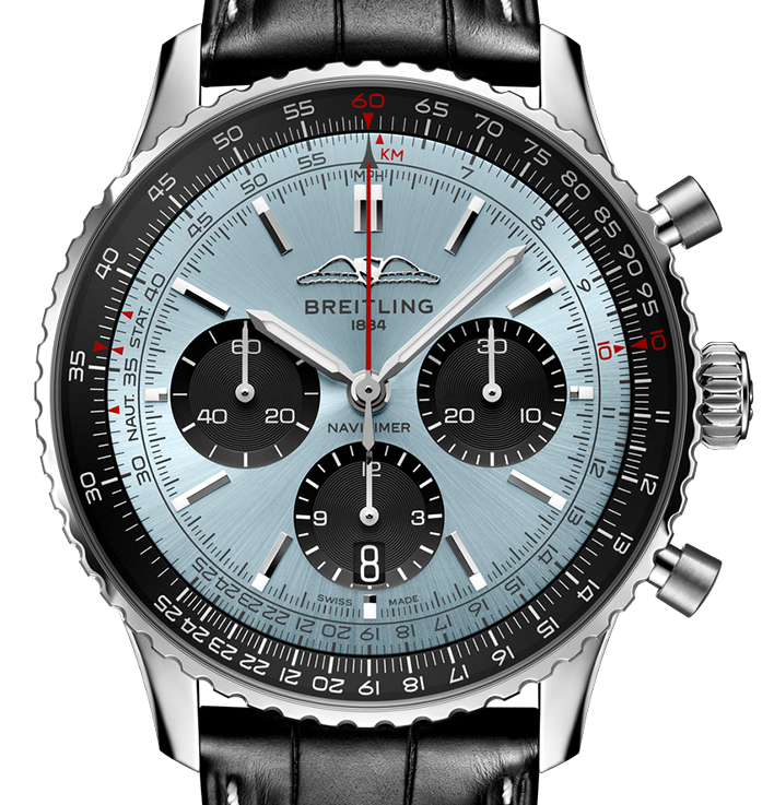 Breitling Navitimer B01 43mm Watch with Blue Dial