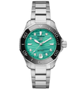TAG Heuer Aquaracer Professional 300 Watch with a Bold Turquoise Dial
