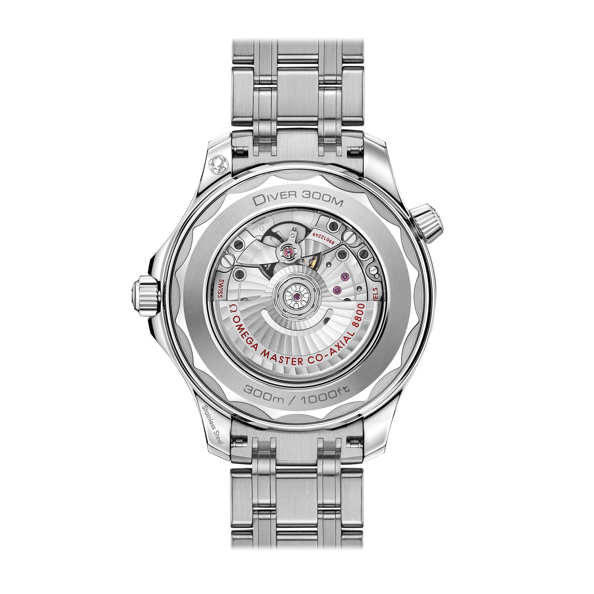 OMEGA Seamaster Diver 300m Co-Axial Master Chronometer 42mm with White Dial