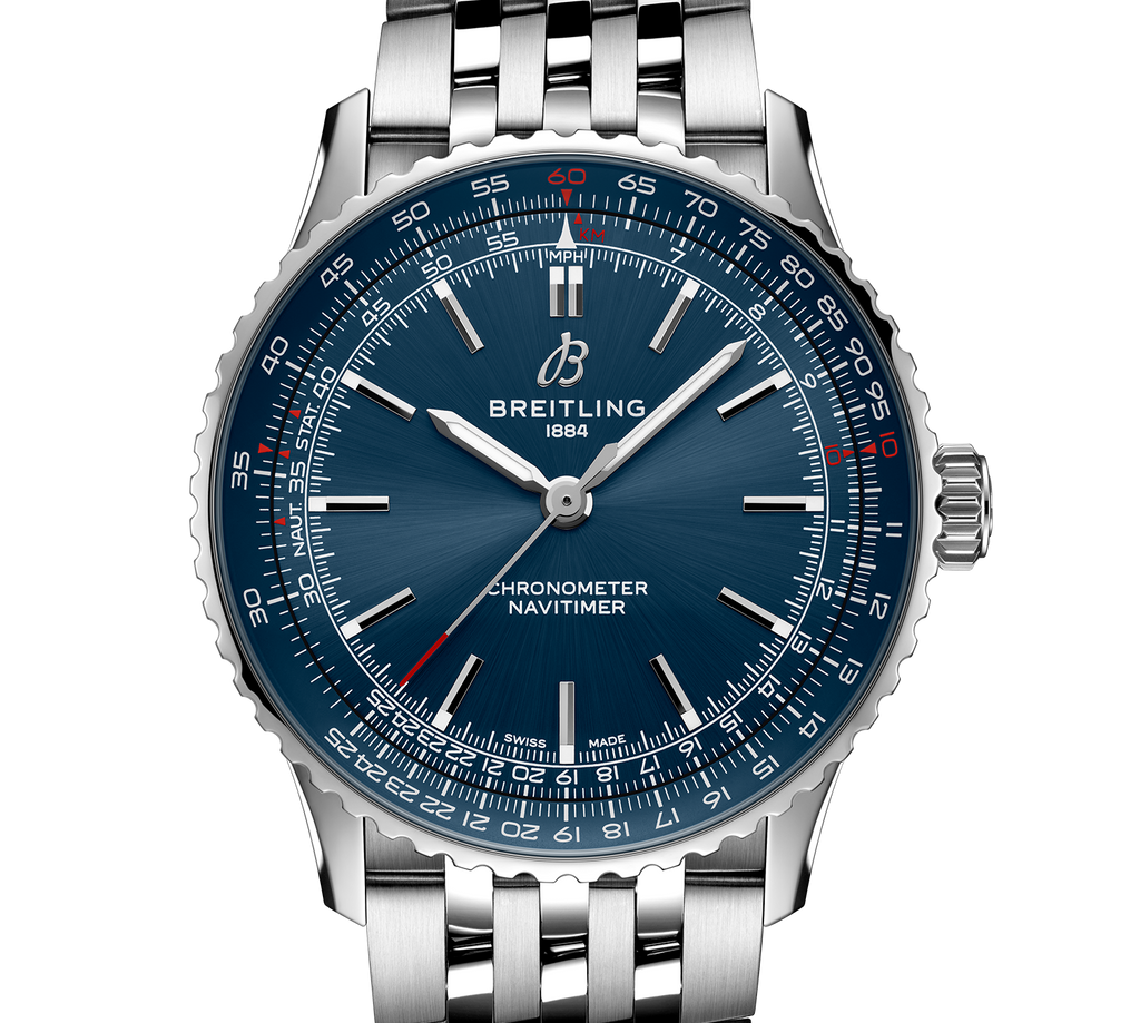 Breitling Navitimer Automatic 41 Watch with Blue Dial