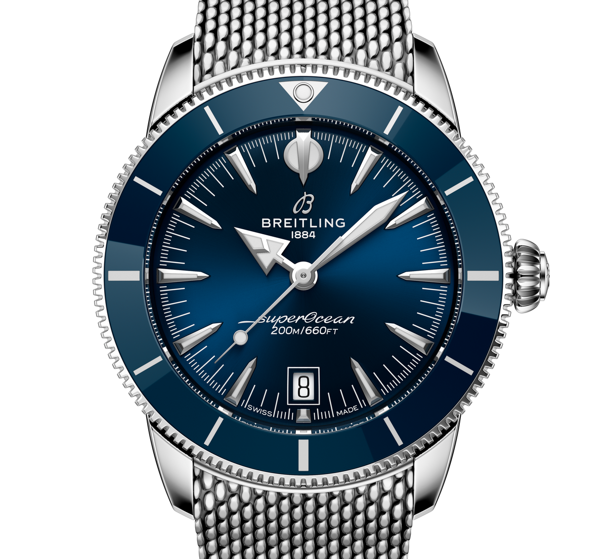 Breitling Superocean Heritage B31 Automatic 42 Watch with Blue Dial