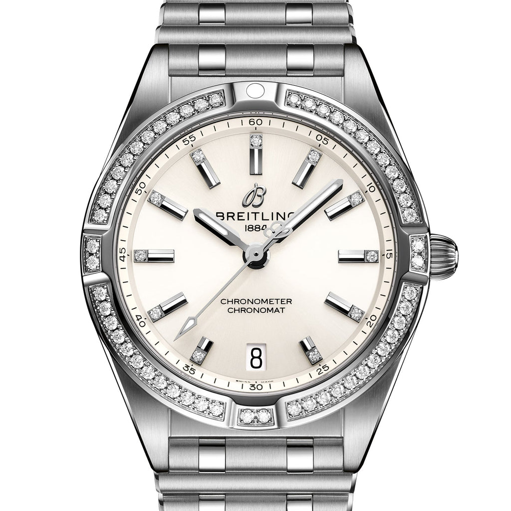 Breitling Chronomat 32 with Diamond Bezel