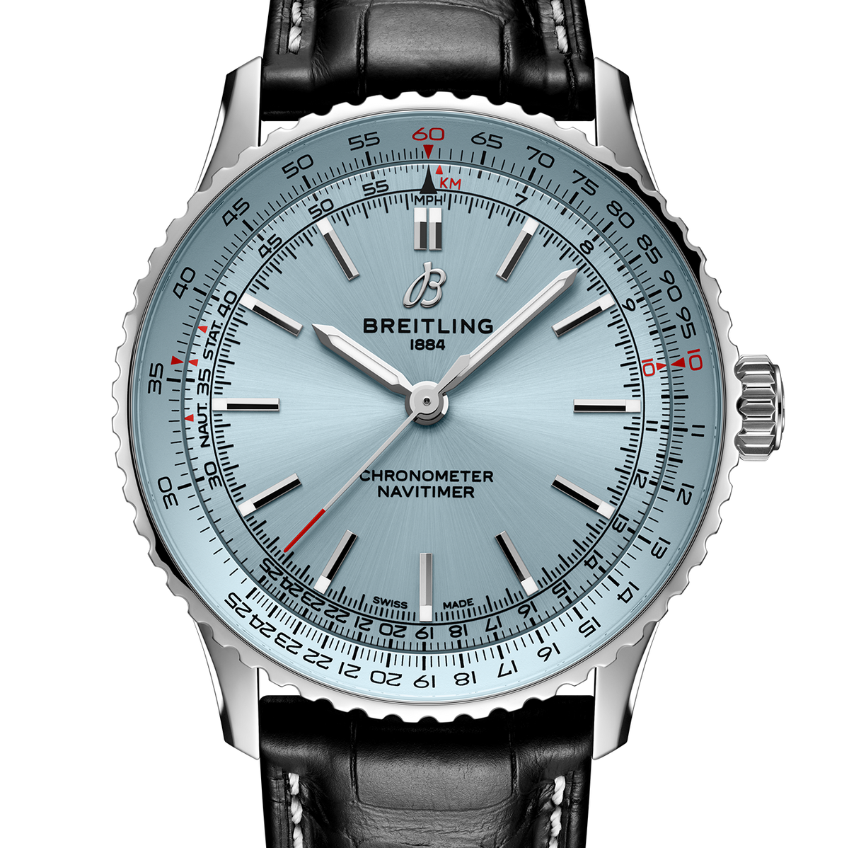 Breitling Navitimer Automatic 41 Watch with Ice Blue Dial