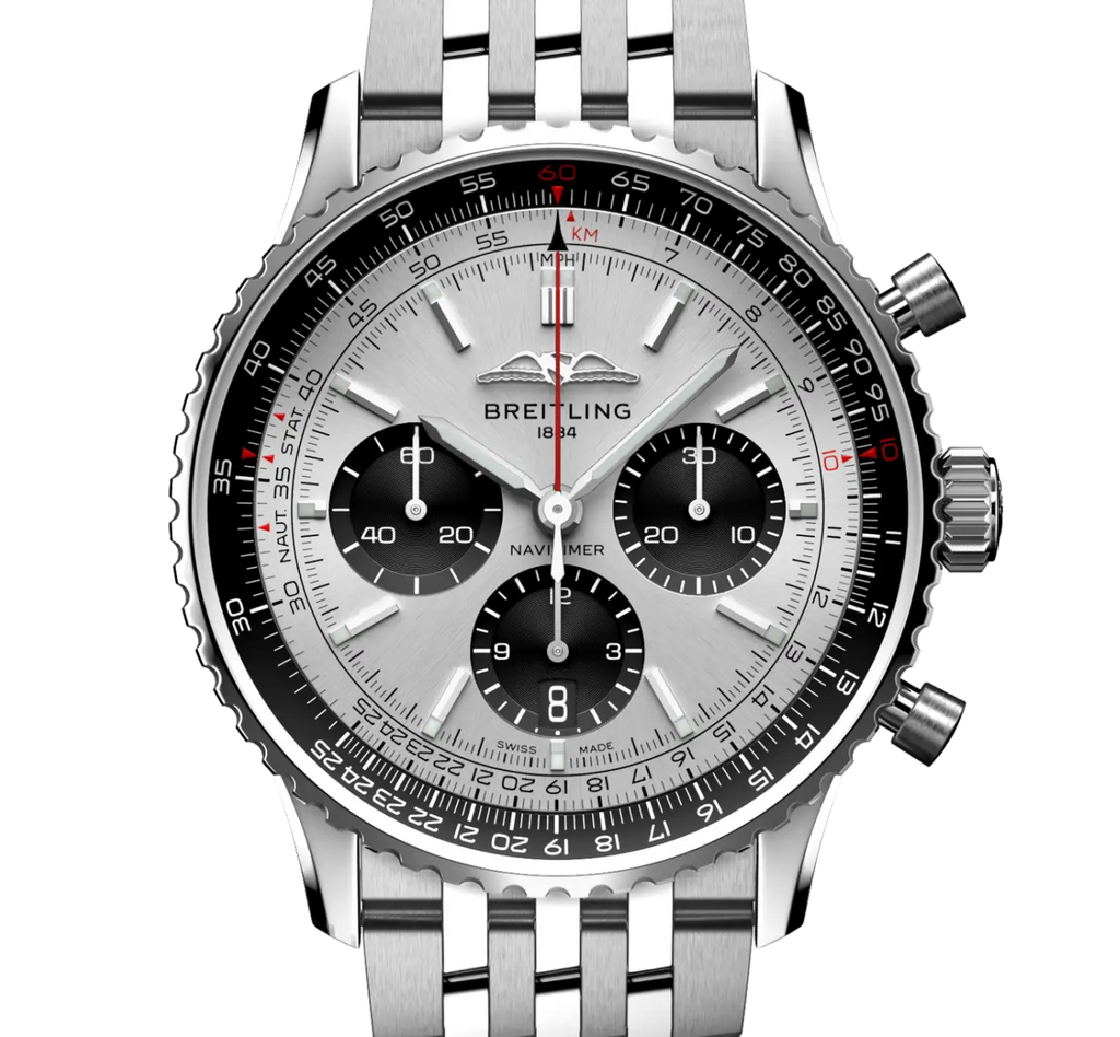 Breitling Navitimer B01 Chronograph 43 Watch with Gray Dial