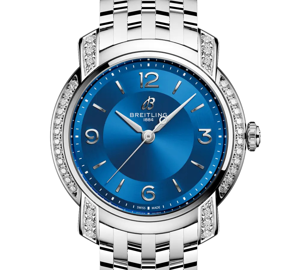 Breitling Lady Premier 32 Watch with Blue Dial
