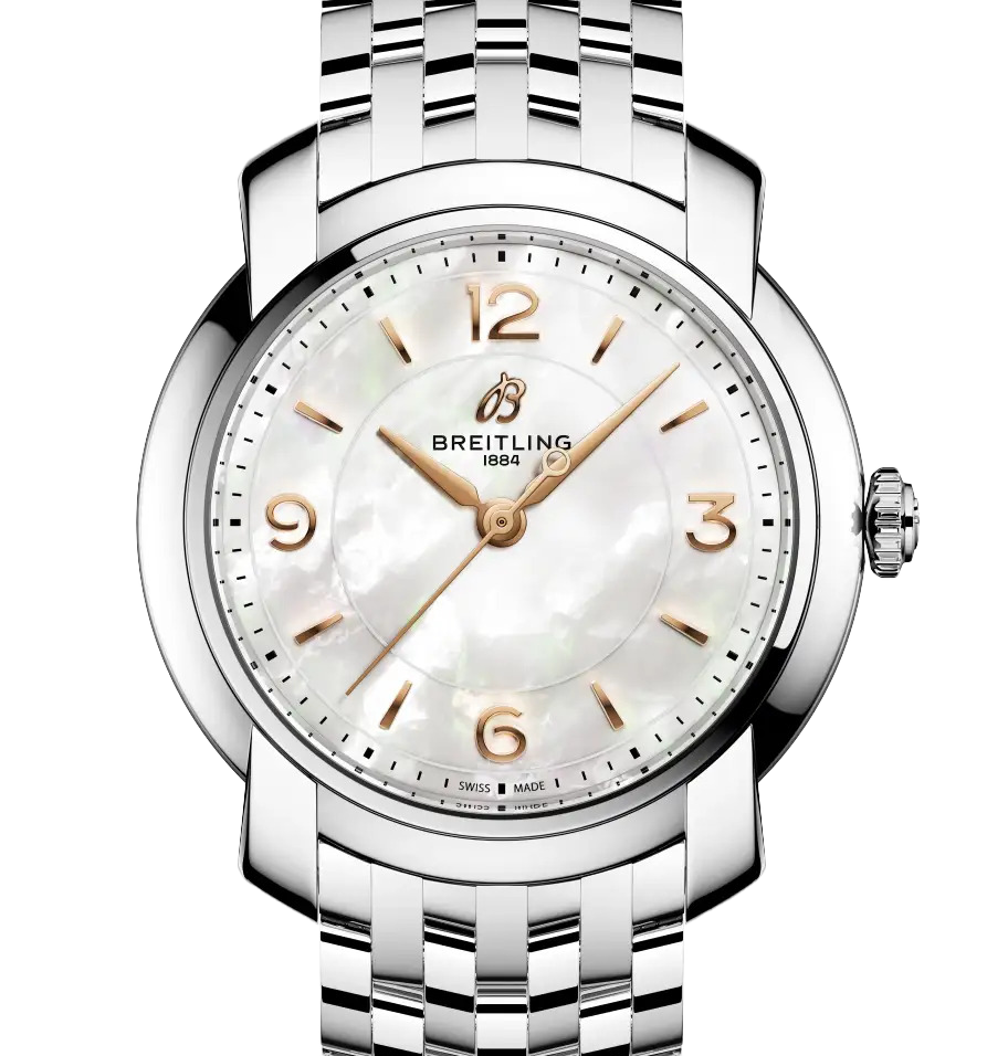 Breitling Lady Premier 32 Watch with Mother of Pearl Dial