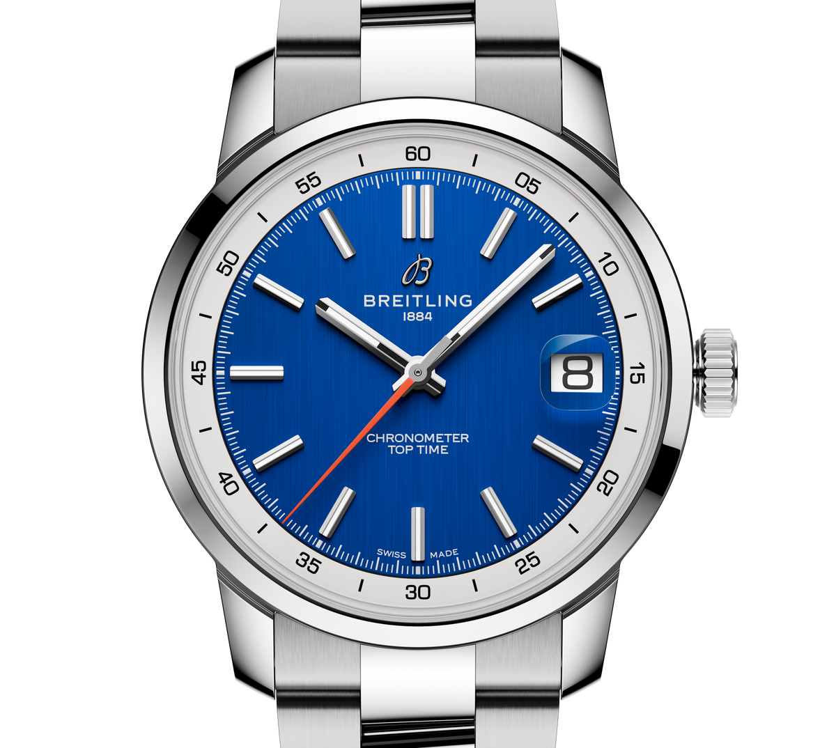 Breitling Top Time B31 38mm Watch with Blue Dial