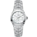 TAG Heuer Link Ladies' Quartz Movement White Mother-of-Pearl Dial Watch