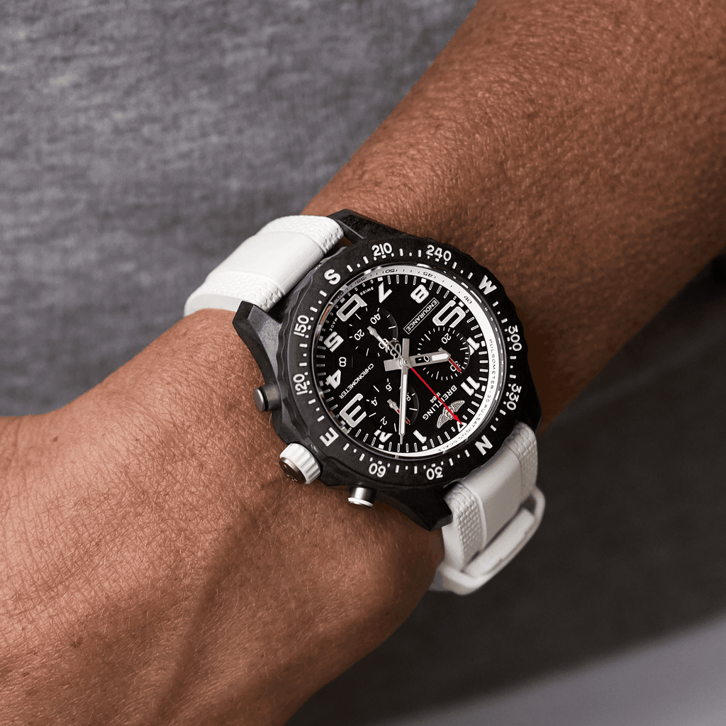 Breitling Endurance Pro 38 Watch with White Strap